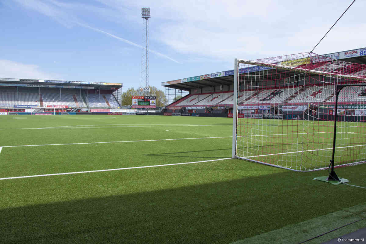 Let op! FC Emmen traint vandaag binnen