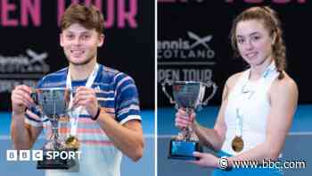 Lumsden & Wainwright win Tennis Scotland Open Tour finals