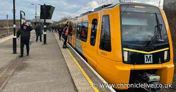 First new Tyne and Wear Metro train finally enters service on historic day for North East