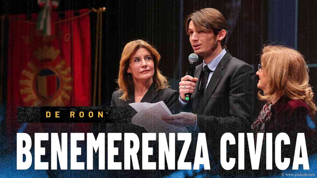 Benemerenza civica a Marten De Roon