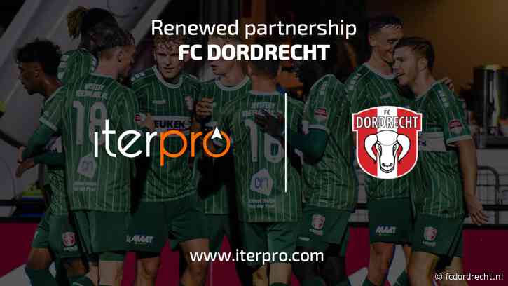 FC Dordrecht verlengt strategisch partnerschap met Iterpro