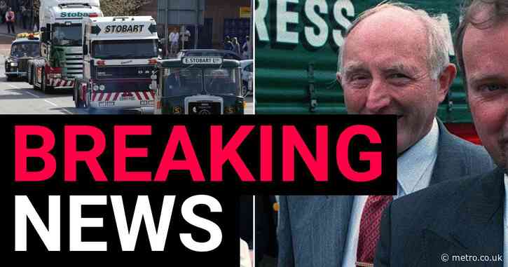 Iconic lorry firm founder Eddie Stobart dies aged 95