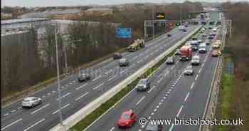 Live: M4 crash sparks lane closure and traffic near Bristol