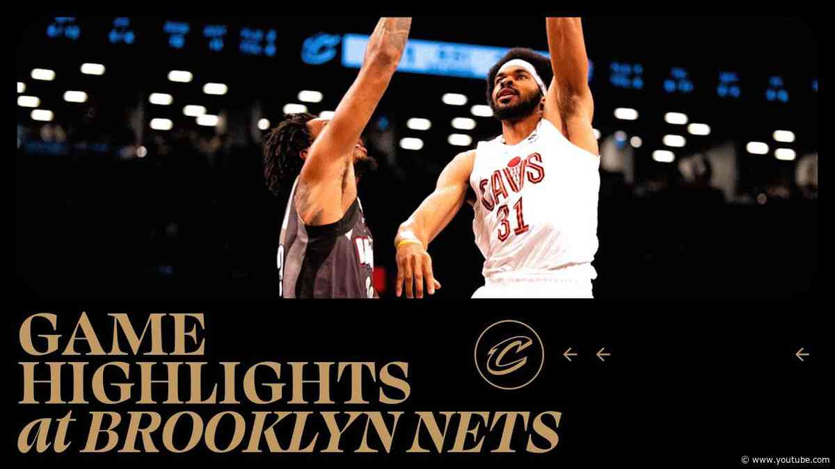 Cavs at Nets | Game Highlights | 12.16.2024