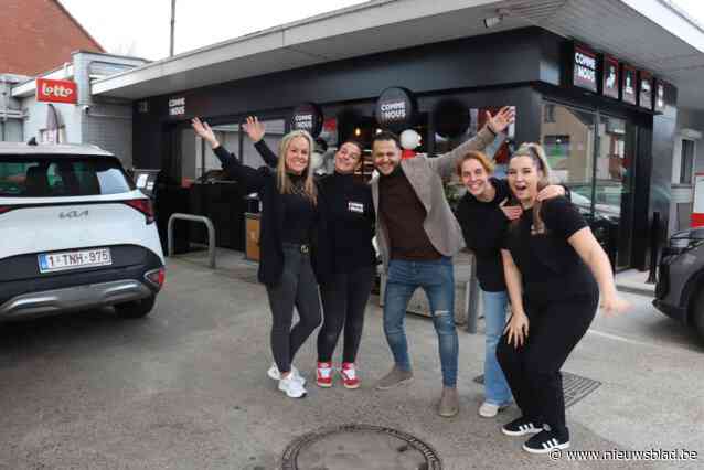 In Chalmetlaan tanken en vanaf nu ook shoppen in ‘Comme Cheze Nous’. “Op weekdagen reeds open vanaf 5 uur”   Zelzate