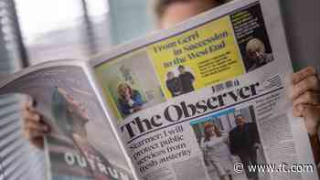 Tortoise Media closes deal to buy Observer