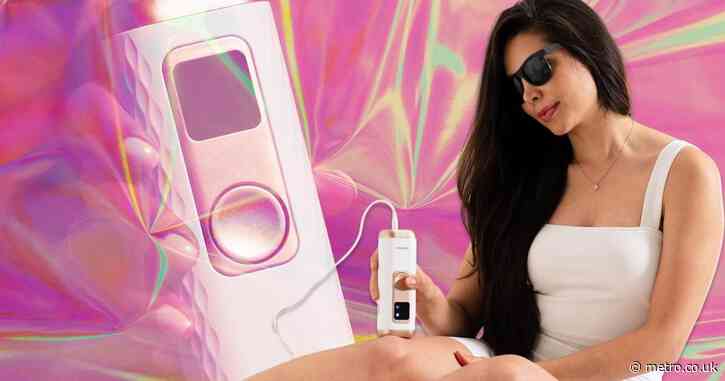 Keskine’s Advanced IPL hair removal tool claims to show visible signs of hair reduction in one month