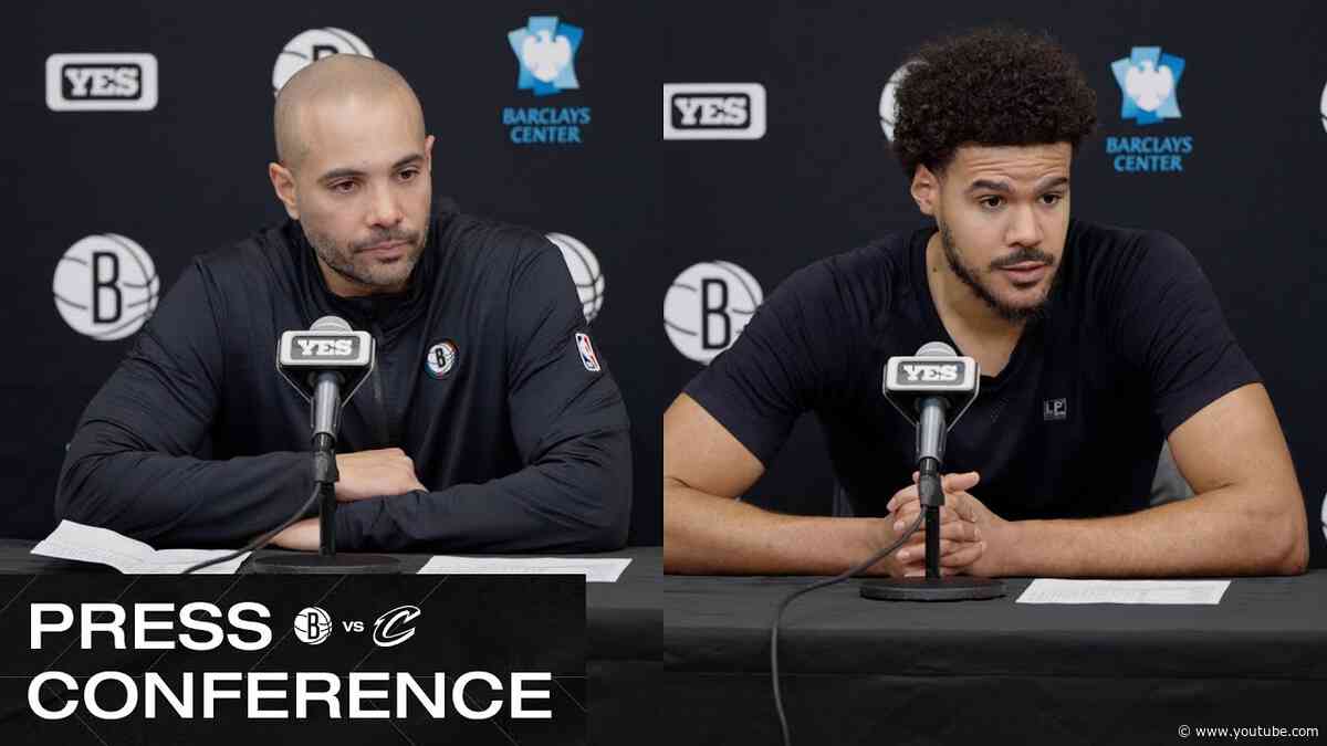 Jordi Fernández and Cam Johnson Postgame Press Conferences vs. Cavaliers