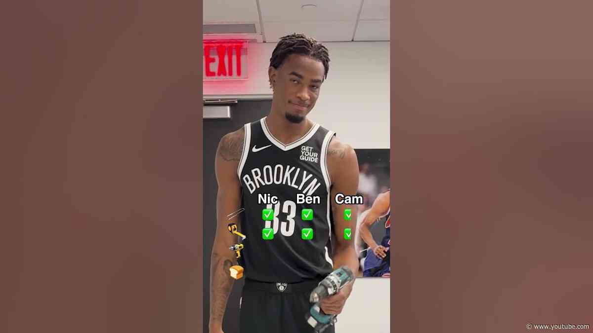 just three bros that know how to put away the bread like a bro #nba #funny #brooklynnets