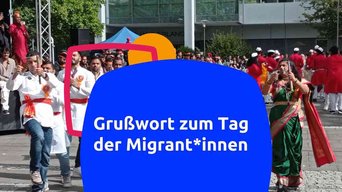 Grußwort zum Tag der Migrant*innen 2024