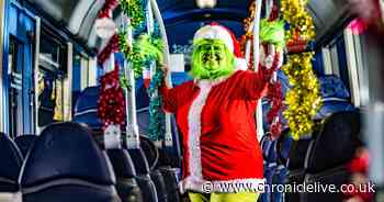 Meet the most festive dressed bus driver in the North East