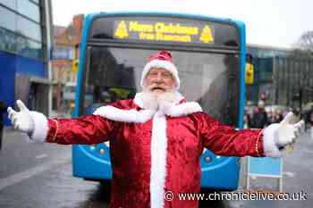 North East Christmas bus timetables with changes to Stagecoach, Arriva and Go North East services