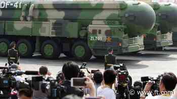 China is rapidly expanding nuclear forces, says Pentagon