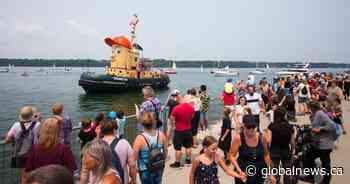 Theodore Too, beloved Canadian tugboat, partially sinks in Ontario port