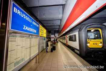 Minder treinen naar luchthaven Zaventem door spoorwerken begin 2025