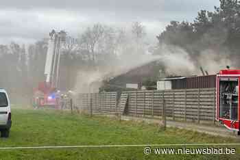 Brand in chalet was moeilijk om te doven