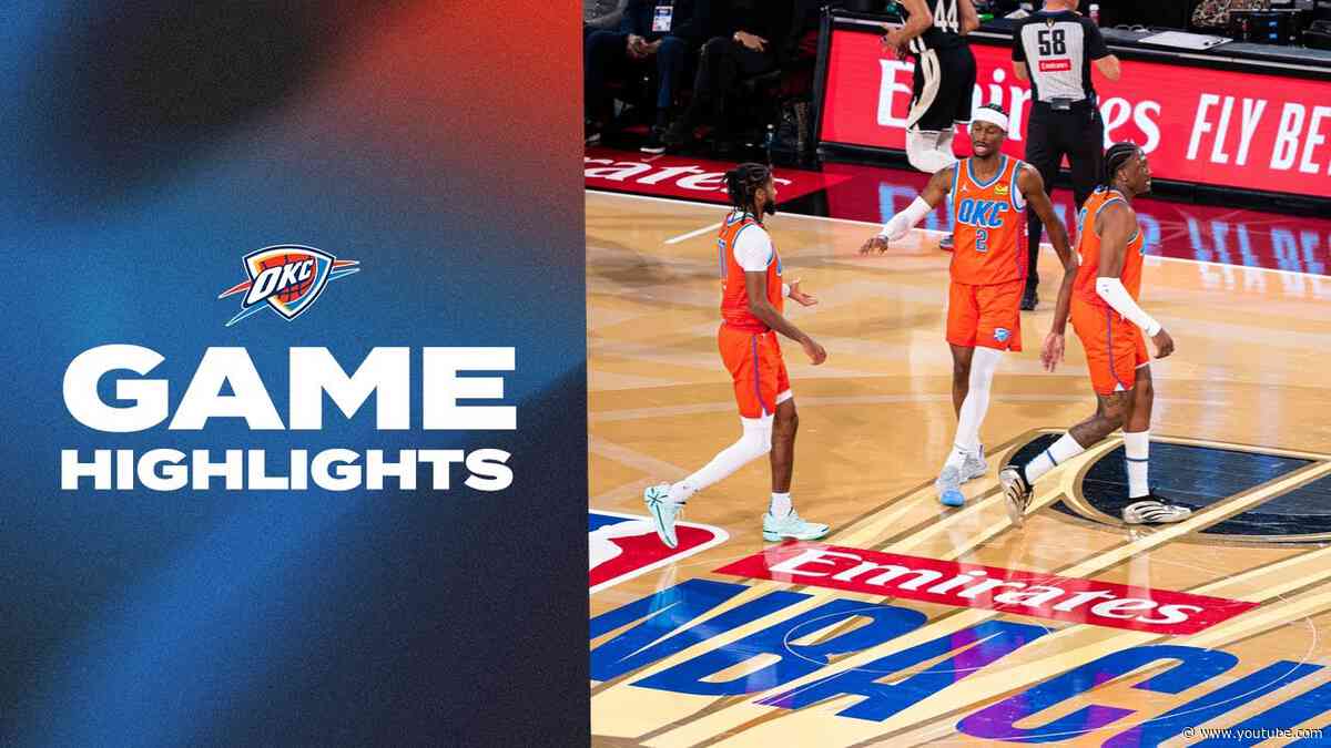 OKC Thunder vs Milwaukee Bucks | Game Highlights | NBA Cup Finals | December 17, 2024