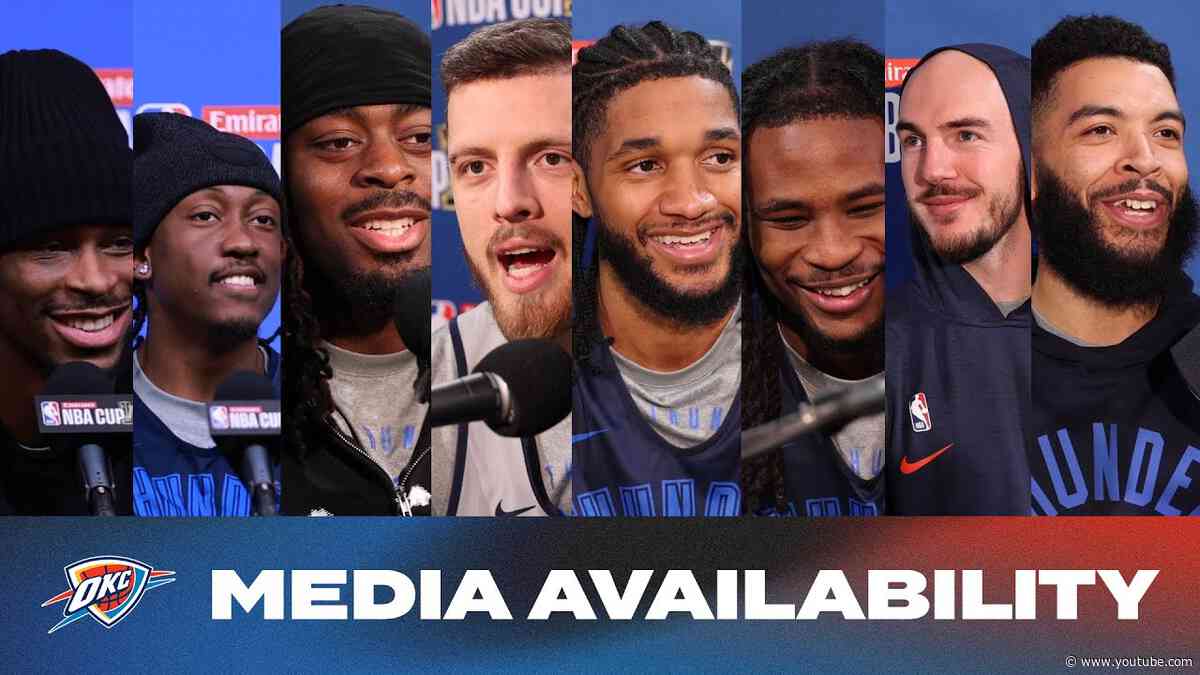 2024 NBA Cup Finals Media Availability | December 16, 2024 | OKC Thunder