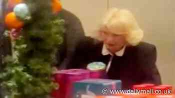 Royal fans overjoyed as Queen Camilla spotted doing her Christmas shopping at luxury department store Fortnum & Mason