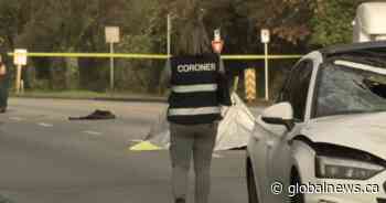 Pedestrian struck and killed in New Westminster on Wednesday