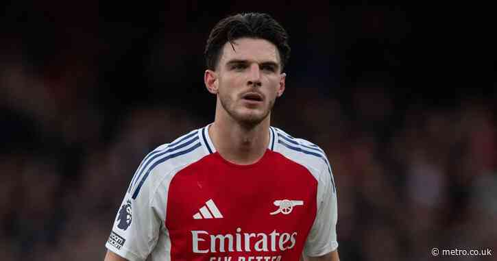 Why Declan Rice isn’t in Arsenal squad to face Crystal Palace