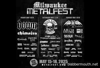 GWAR, ARCH ENEMY, SACRED REICH, BETWEEN THE BURIED AND ME, Others Added To 2025 MILWAUKEE METAL FEST