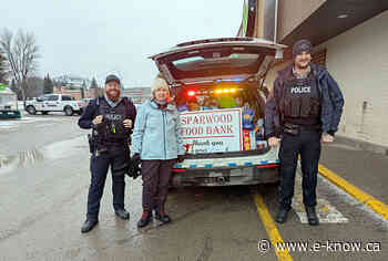 Elk Valley RCMP collect 2,800 pounds of food