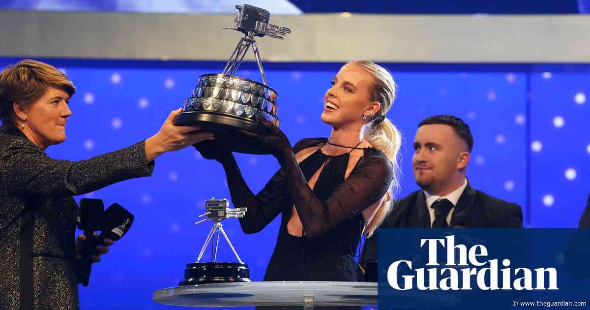 Keely Hodgkinson delights in winning BBC Sports Personality of the Year 2024 award – video