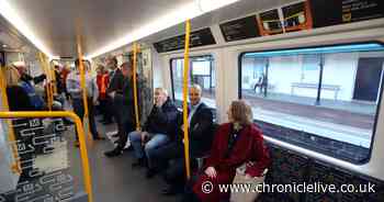 See inside the first new modern and vibrant Tyne and Wear Metro train