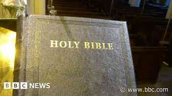 Bible still missing from church after theft charge