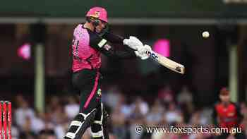 They’re the Sixers for a reason! Staggering 108m SCG roof blast seals huge Big Bash chase