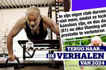 Fitnessbompa Louis (81) vond na lang zoeken dan toch één iemand die hem kon verslaan: “Maar hij is wel 55 jaar jonger dan ik”