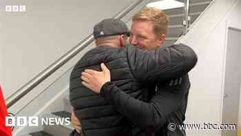 Newcastle United manager grants fan's dying wish