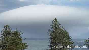 Aussies freak out after a 'spaceship' suddenly appears in the sky