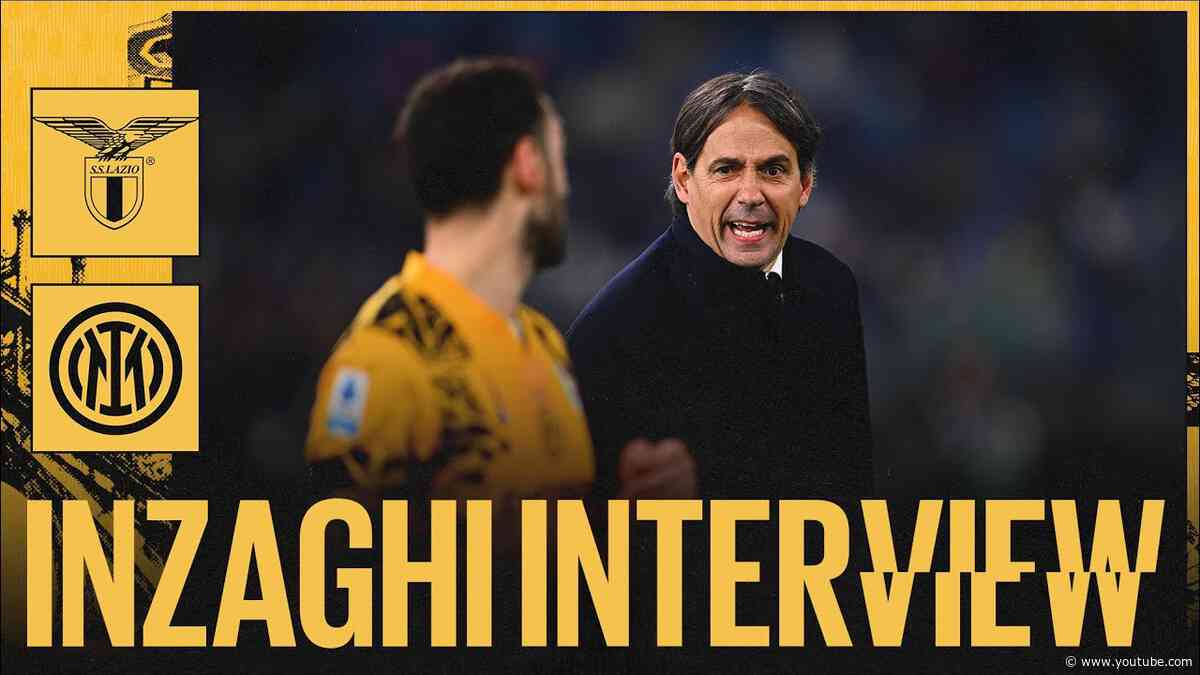 L'INTERVISTA DI SIMONE INZAGHI | LAZIO 0-6 INTER 🎙️⚫🔵