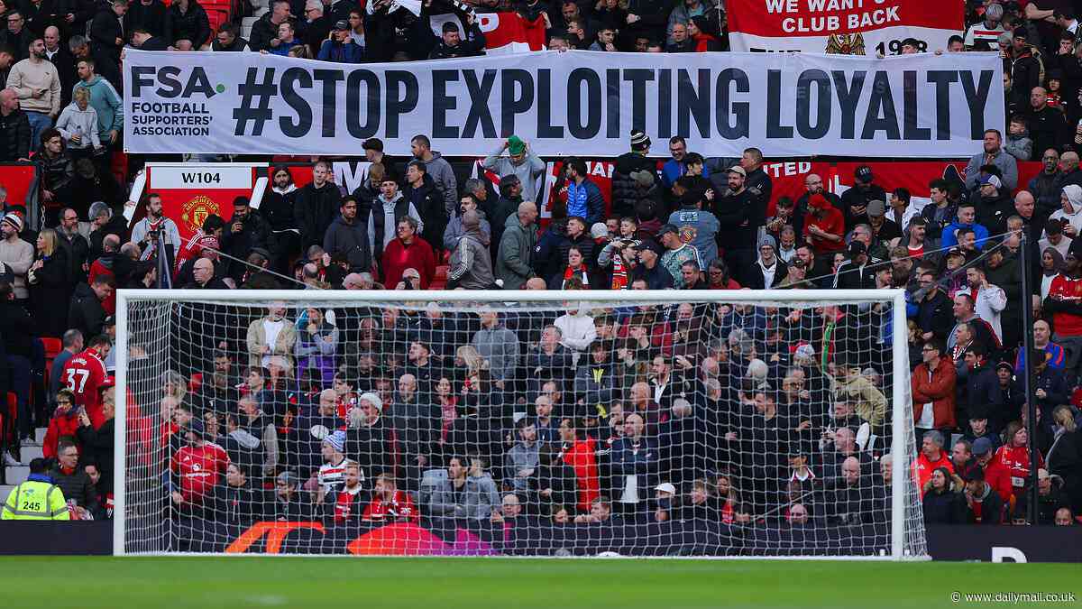 Man United and Liverpool fans 'will team up to protest rising ticket prices' - with fans set to display 'Stop Exploiting Loyalty' banner when bitter rivals meet next month