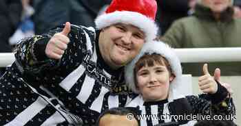 Newcastle United fans celebrate as Magpies beat Brentford and make it to Carabao Cup semi-final