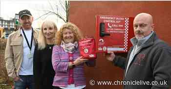 Emergency bleed kit which could save stabbing victims installed in Sunderland