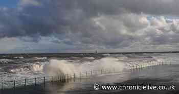 Met Office issues yellow weather warnings for 'prolonged period of strong winds' in North East