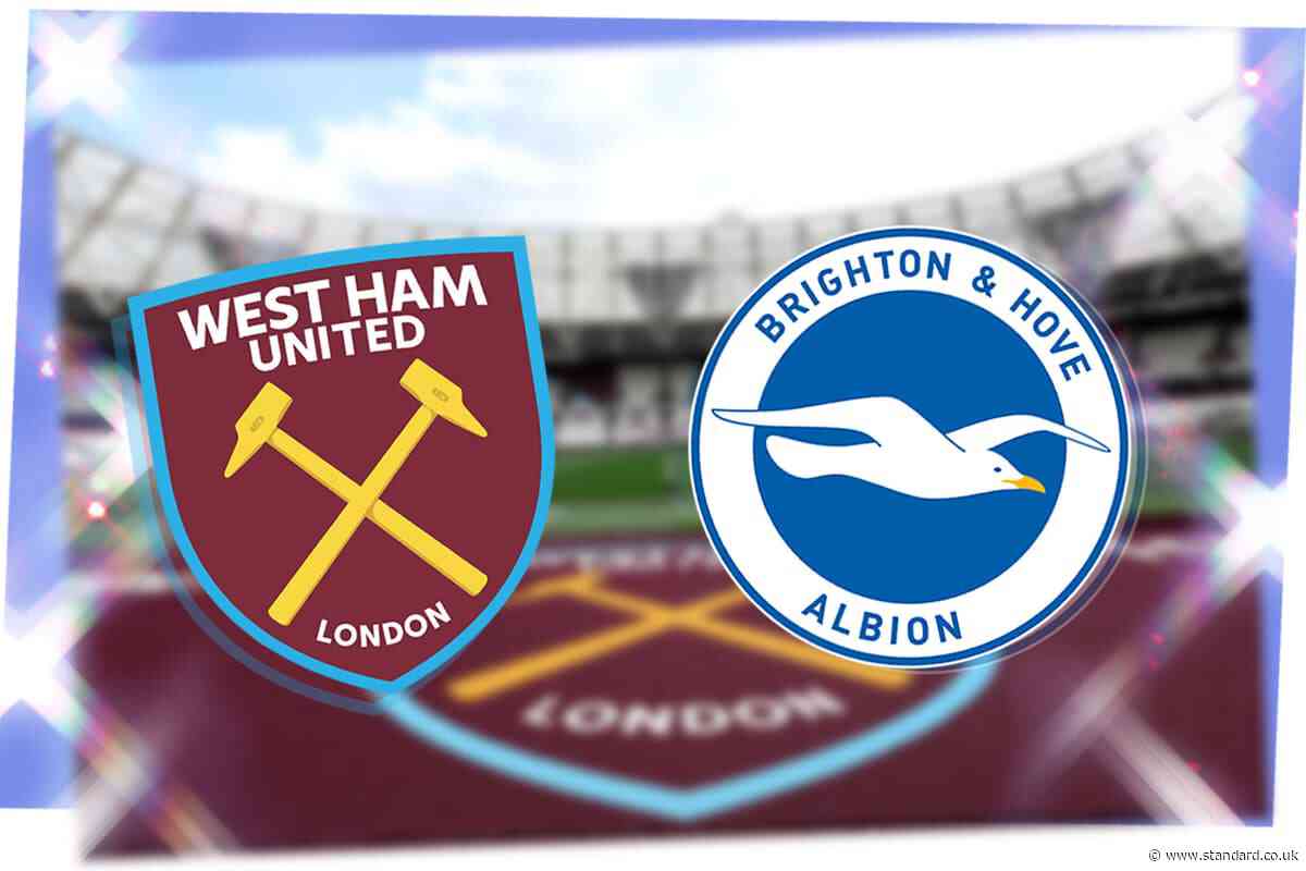 West Ham vs Brighton: Prediction, kick-off time, TV, live stream, team news, h2h results, odds