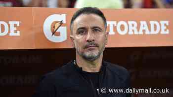 Wolves confirm appointment of Vitor Pereira as their new head coach as Portuguese boss takes charge of first training session at Molineux