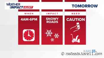 Significant snow chances Thursday trigger a Weather Impact Alert