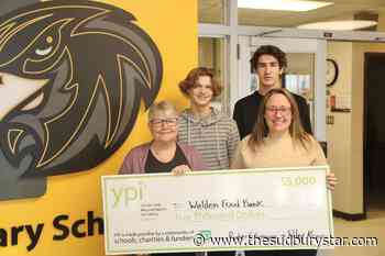 Lively students garner $5,000 grant for Walden Food Bank