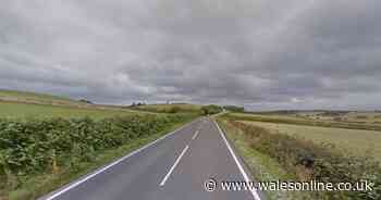 Live updates as crash closes road near Llanrhystud in Ceredigion in both directions