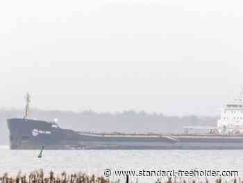 Ship stuck near Morrisburg freed on Monday