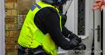 Two teens arrested after police raid Northumberland homes in anti-social behaviour crackdown