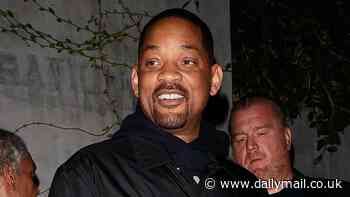 Will Smith and son Jaden, 26, make a rare appearance at the BAA Brand launch party in West Hollywood