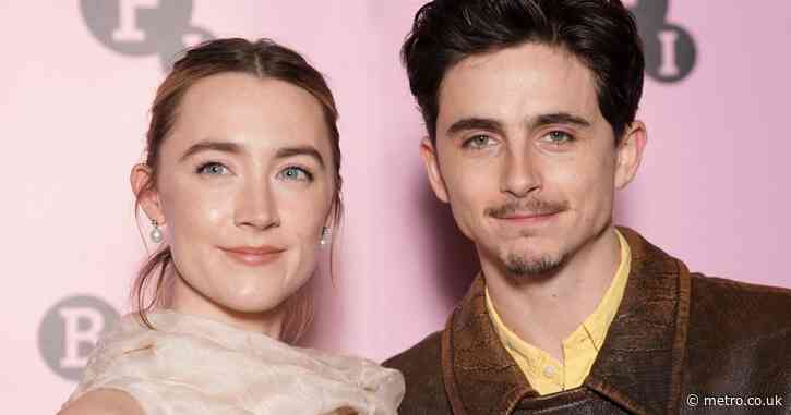 Timothee Chalamet reveals moment he was cursed at by Saoirse Ronan on set