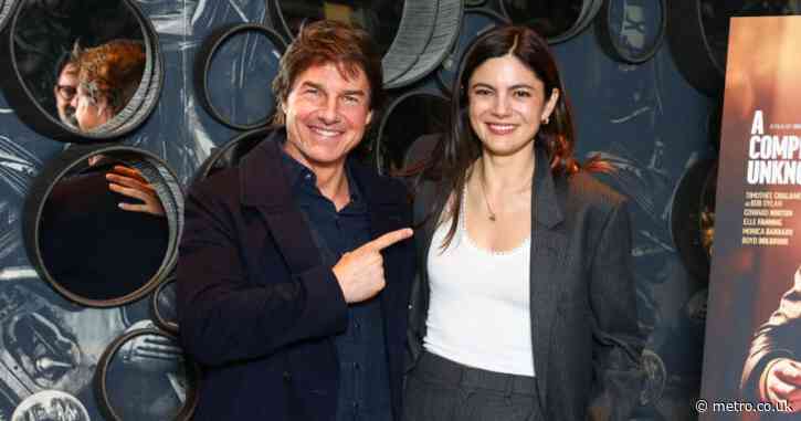 Tom Cruise all smiles reuniting with ‘beautiful’ Top Gun co-star after dating rumours