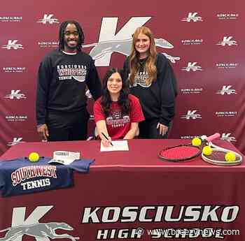 Photos: KHS tennis players sign with community college